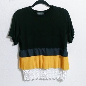 Gracia Layered Gorgeous Top (Never Worn)!